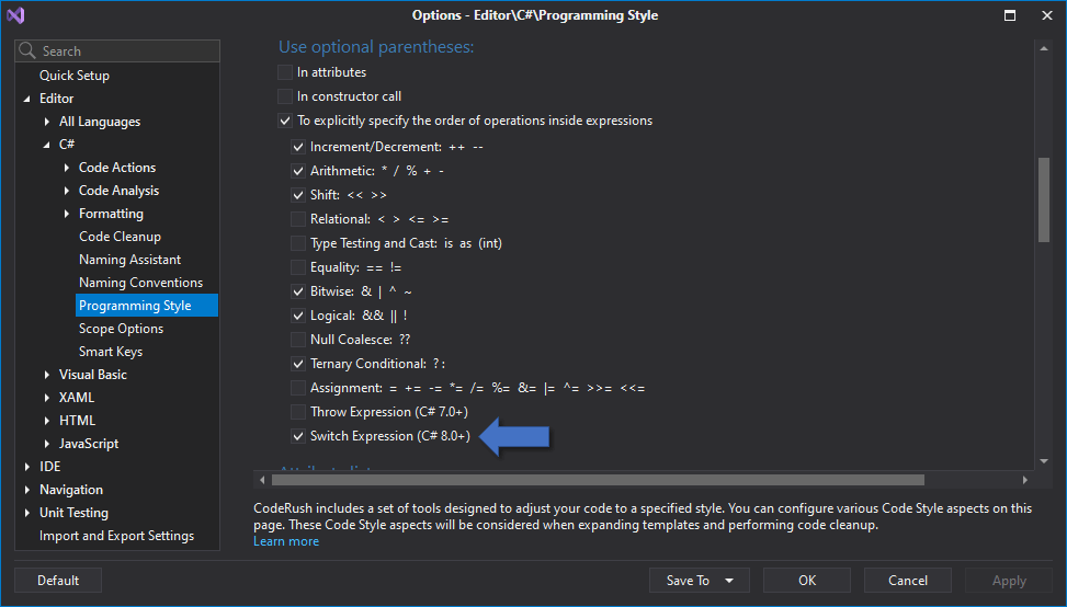 Programming Style - DevExpress CodeRush