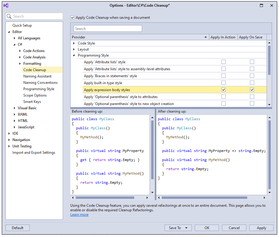 Code Style - CodeRush | DevExpress