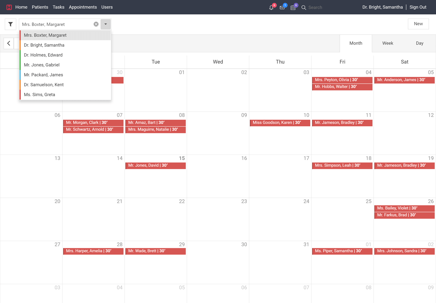 ASP.NET Core Scheduler and Calendar Control | DevExpress
