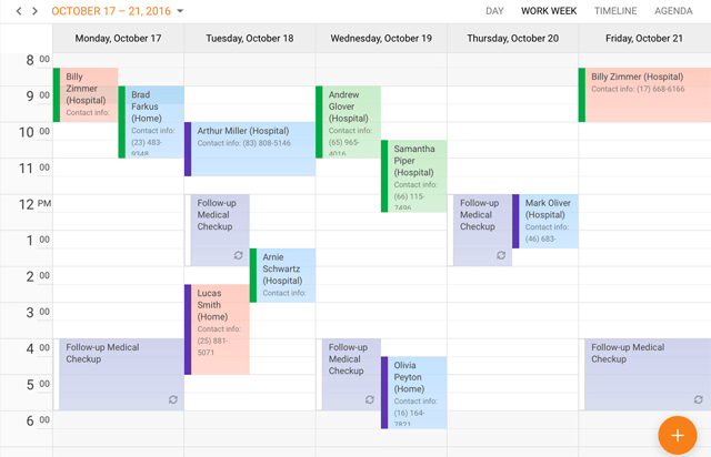 Responsive and Adaptivite - ASP.NET Scheduler Control | DevExpress