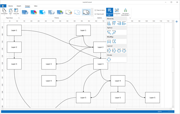 Diagram Layouts - WPF Diagram Control | DevExpress