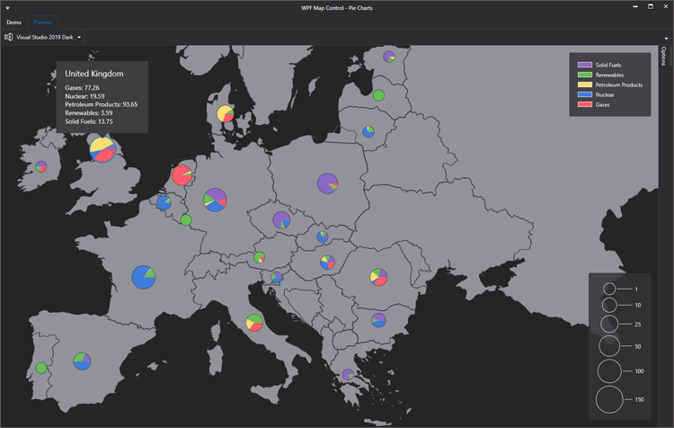 Geospatial Data Analysis - WPF Map Control | DevExpress