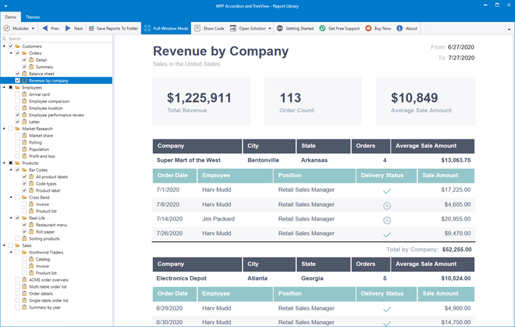 WPF TreeView Control | DevExpress