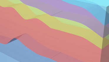 3D Full-Stacked Spline Area Chart for WinForms | DevExpress