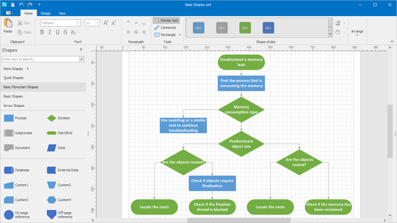 Winforms Diagram