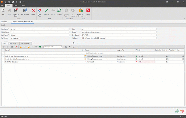 Runtime Customization - WinForms Layout Control | DevExpress