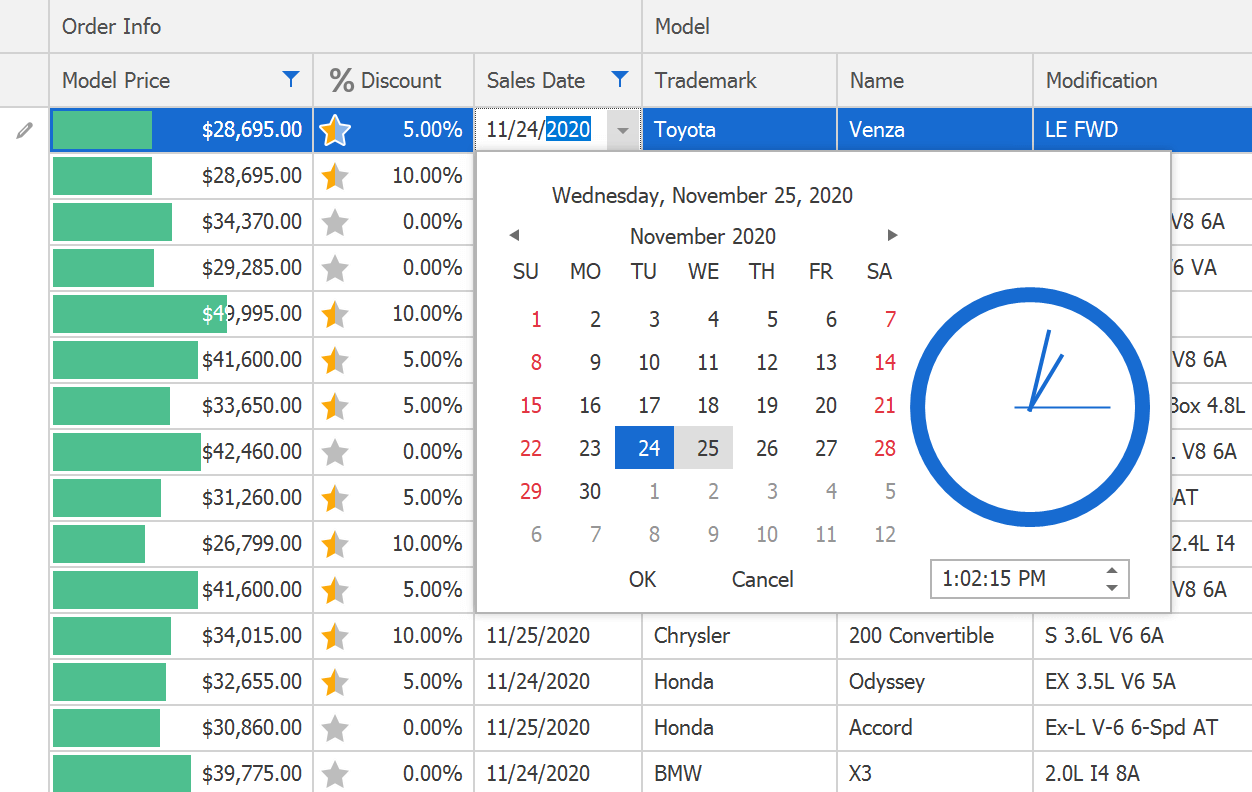 Date Editors - WinForms Data Editors | DevExpress