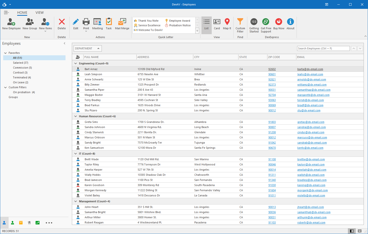 NavBar Control - WinForms App Navigation UI | DevExpress