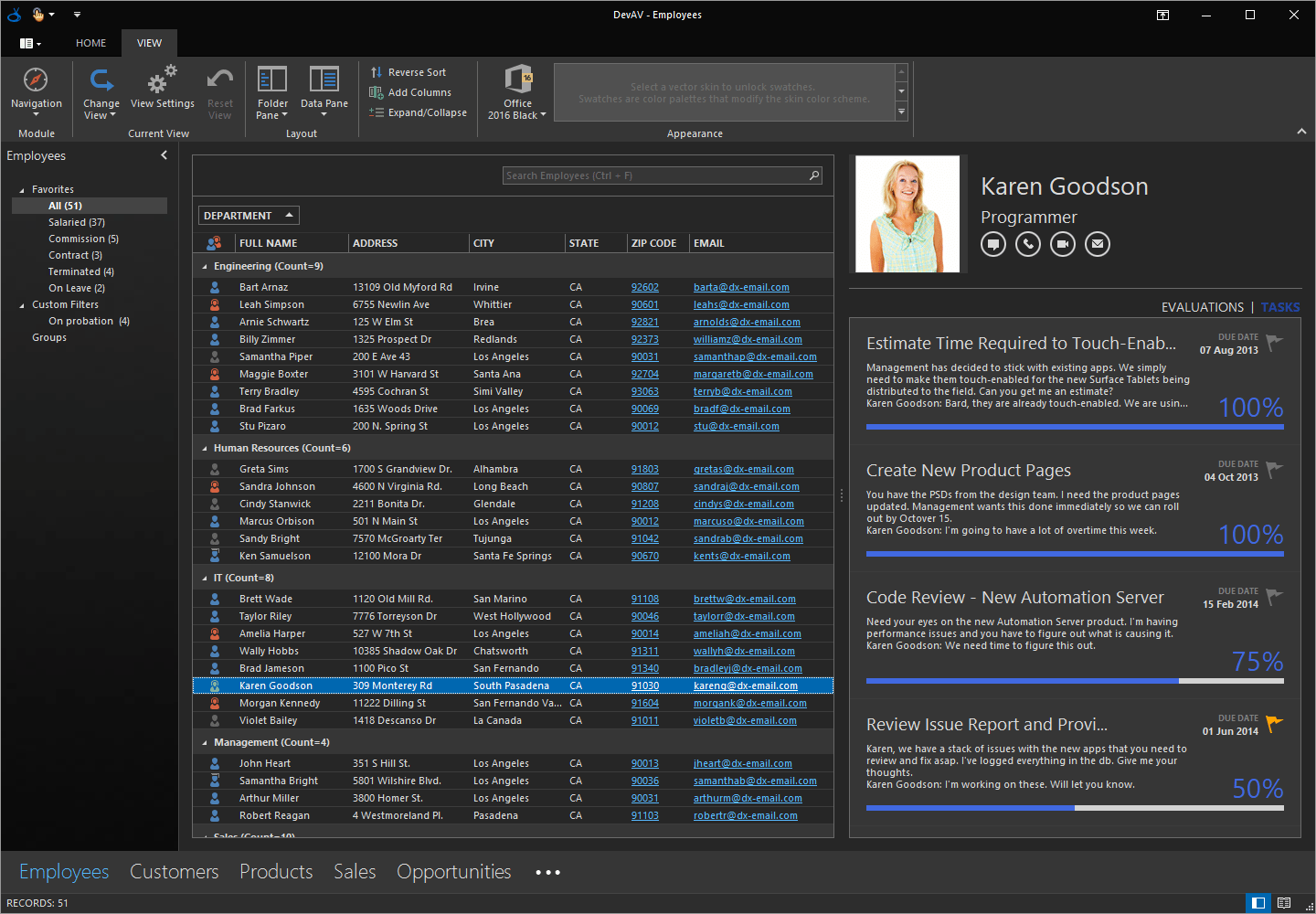 Office 2016 Black Theme