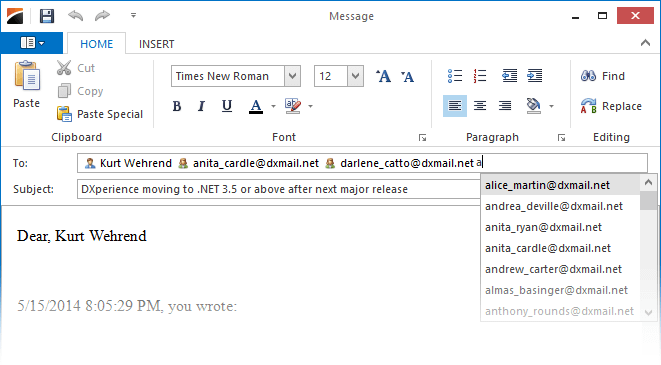 WinForms Token Editor