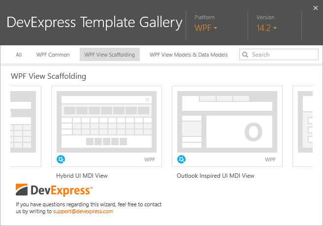 WPF Template Gallery