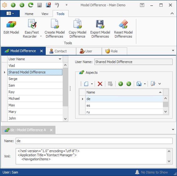 DevExpress XAF - Persisting UI Settings in the Database