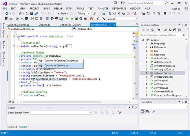 CodeRush - Partial Declaration Selection