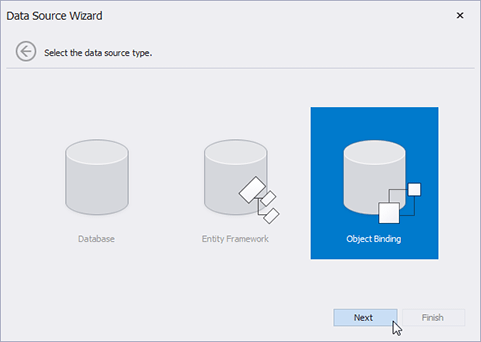 DevExpress Reporting - Report binding to object data sources