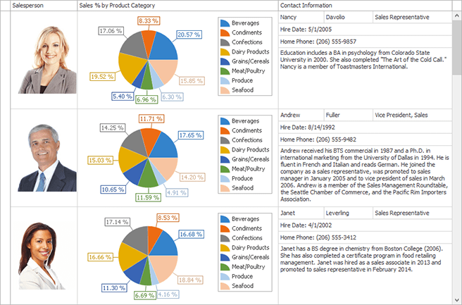 DevExpress Winforms Grid Control - Advanced UI Controls