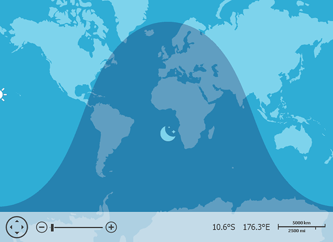 Spherical Mercator Projection