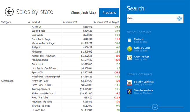 Windows 8 Inspired Search Panel for WinForms