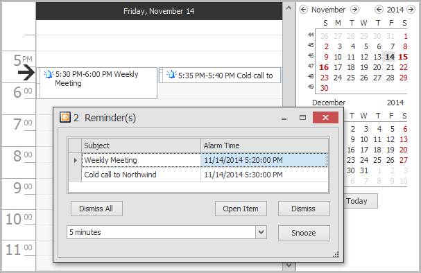 DevExpress XAF - Notifications Module