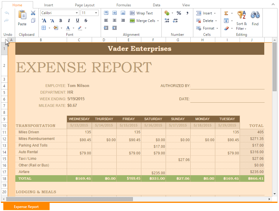 DevExpress ASP.NET Spreadsheet - Worksheet Content Selection