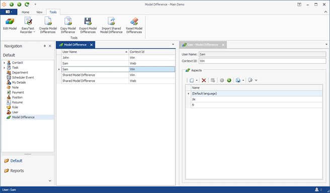 DevExpress XAF - Application Settings Storage Enhancements