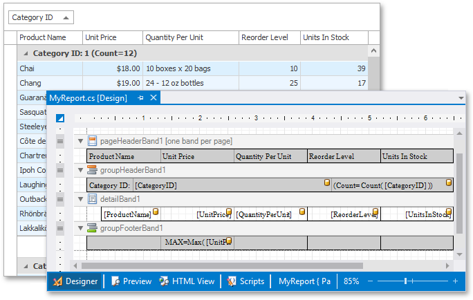 WinForms Grid Control | DevExpress