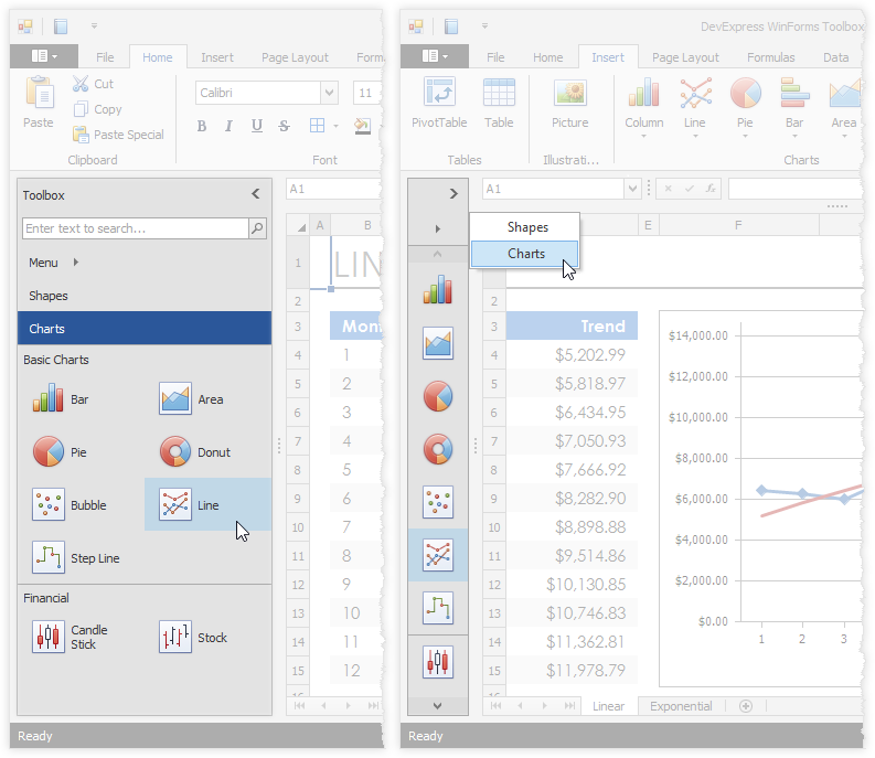 WinForms Toolbox Control | DevExpress