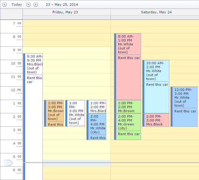 ASP.NET Scheduler Control | DevExpress