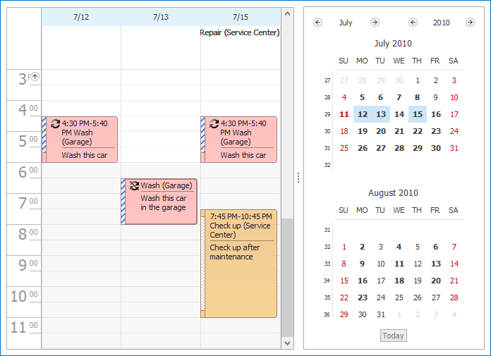 WinForms Scheduler Control | DevExpress