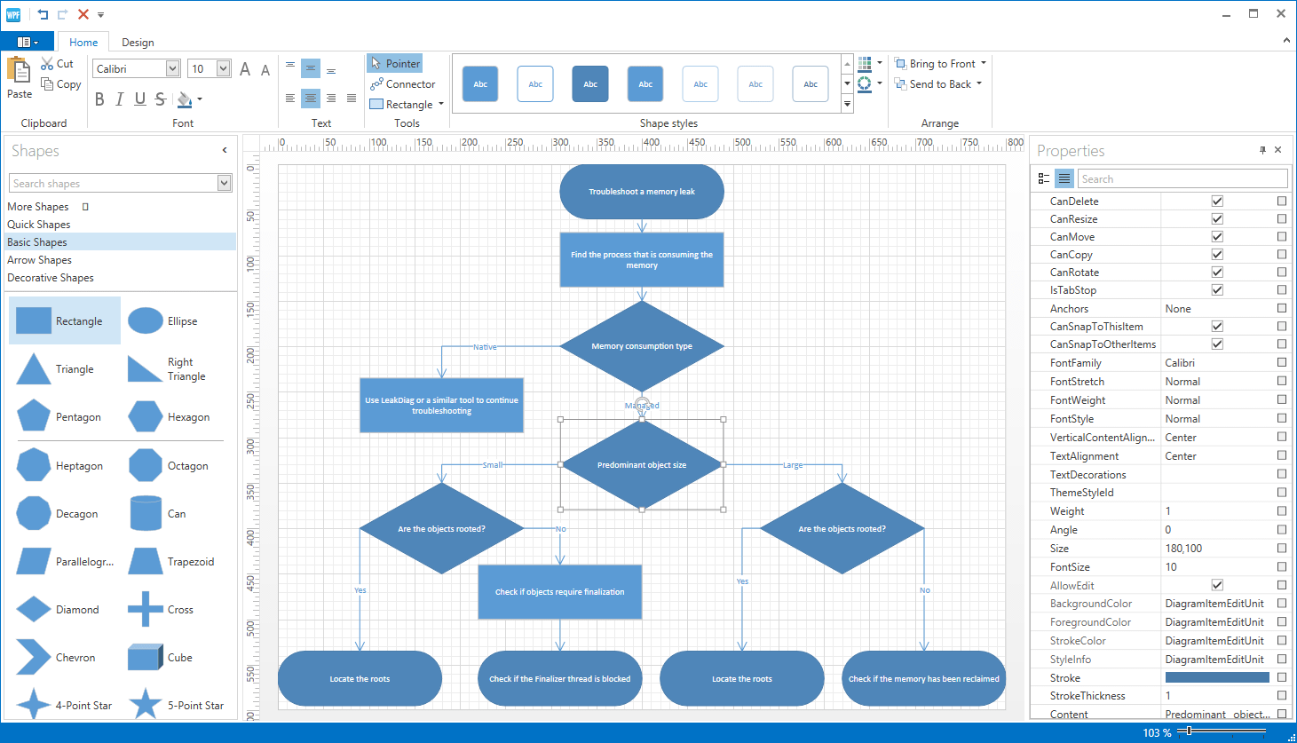 WPF Diagram Control | DevExpress