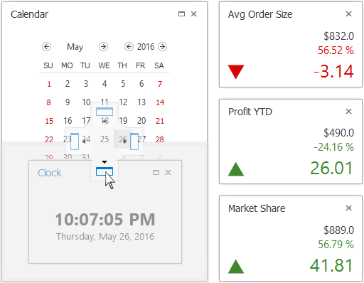 FreeLayout for WidgetView, WinForms App UI Manager | DevExpress