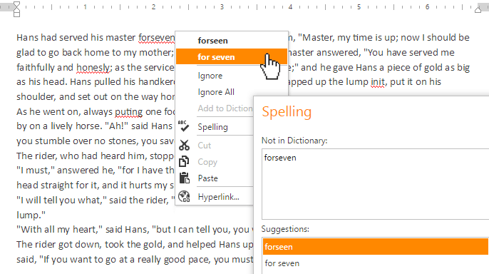 ASP.NET Rich Editor - Spell Checking