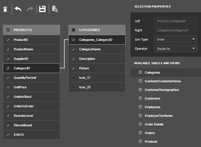 New Query Builder, Report Server | DevExpress