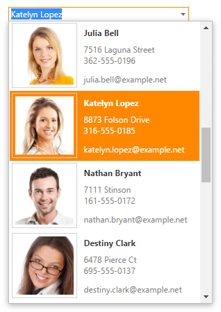ASP.NET List Editors - Customizable Item Appearance | DevExpress