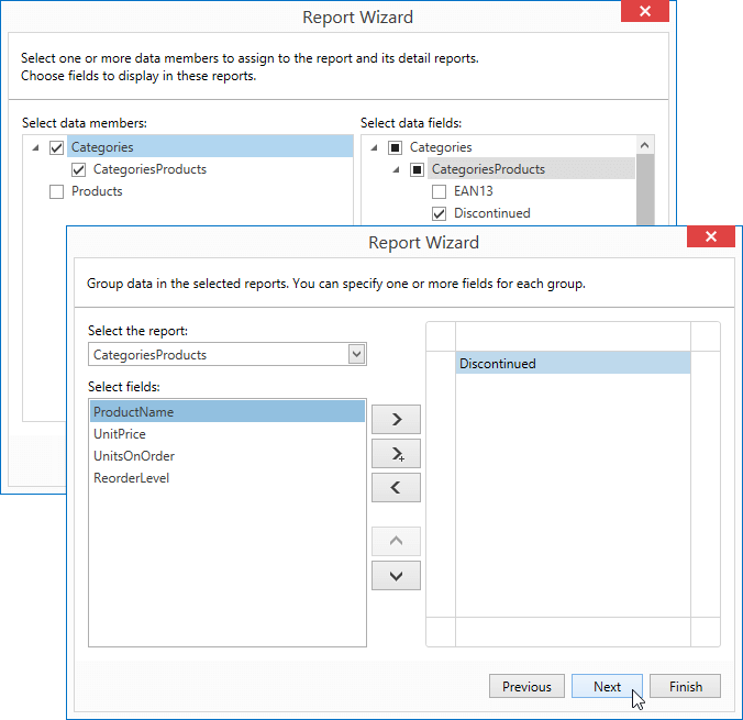 .NET Reporting - WinForms Report Wizard | DevExpress