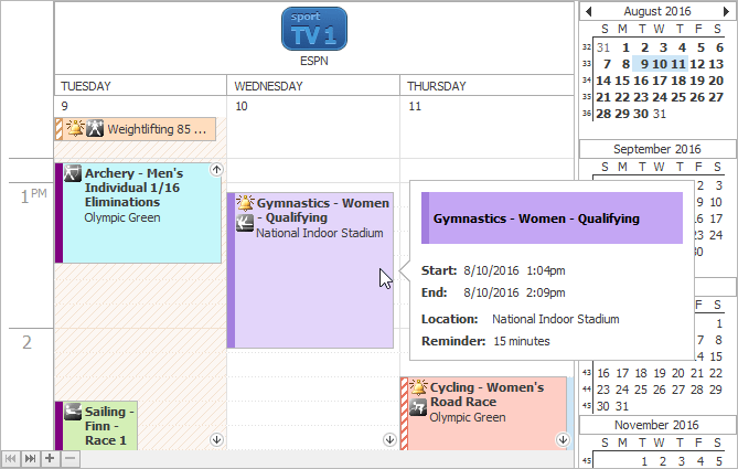 Modern-Style UI - VCL Scheduler Control | DevExpress