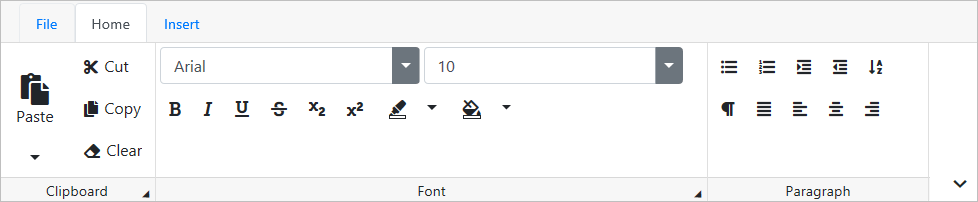 ASP.NET Bootstrap Ribbon Control, DevExpress