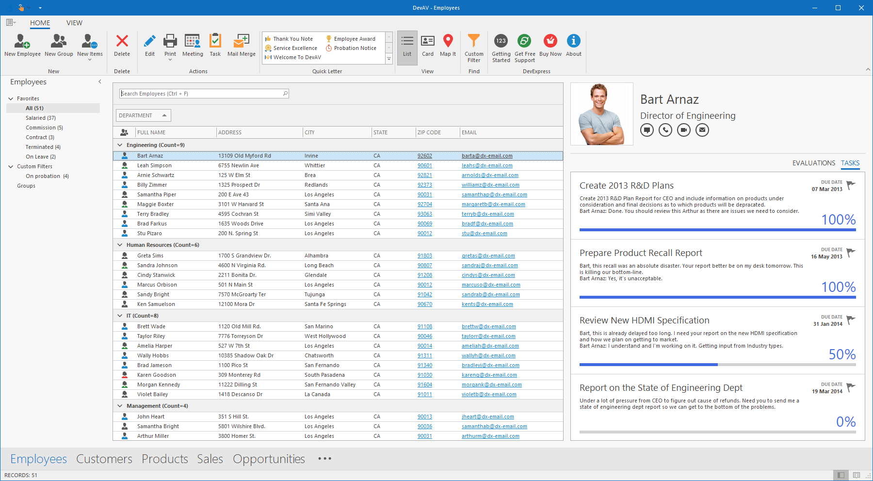 Office 2019 Colorful Skin - DevExpress WinForms Controls