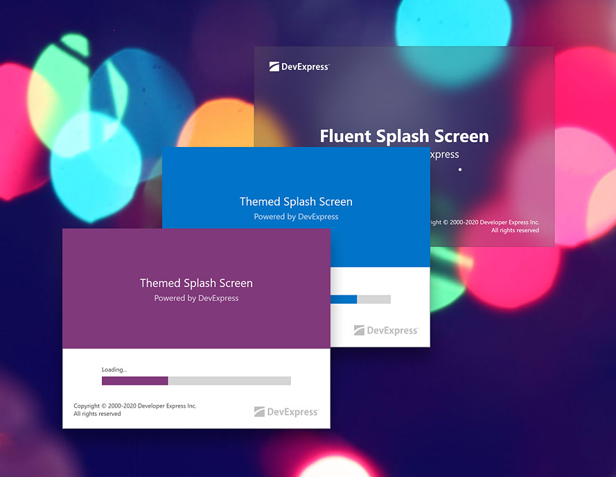 WPF Splash Screen | DevExpress