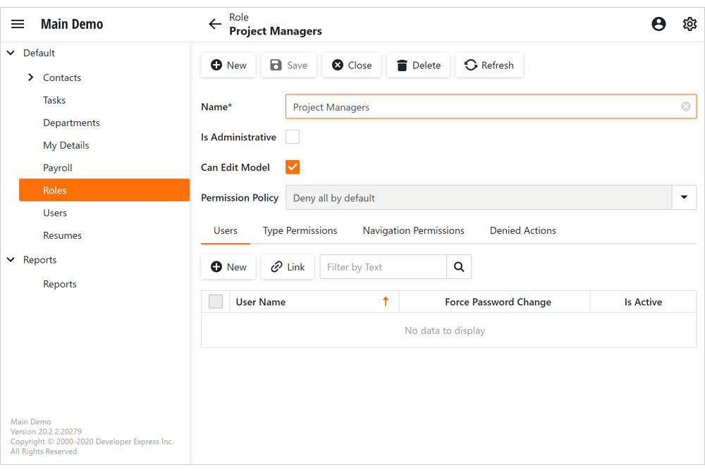 EF Core Support - Blazor UI for XAF | DevExpress