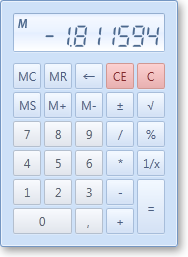 Calculator for WPF