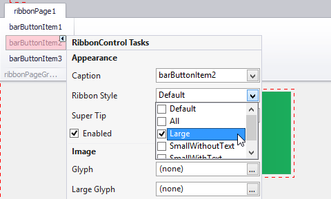 WinForms Controls - Smart Tags for Elements