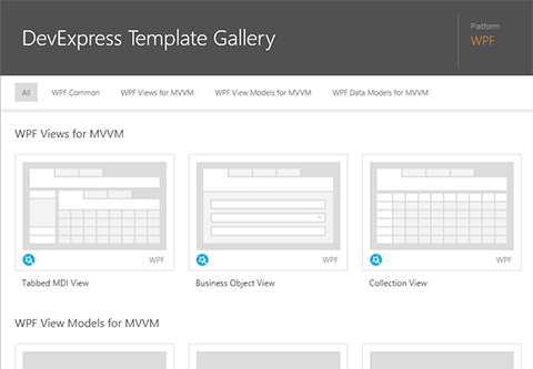 WPF Scaffolding Wizards