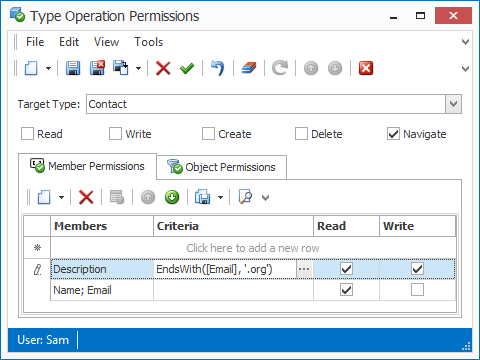 Secure Business Object Members with Access Criteria in XAF