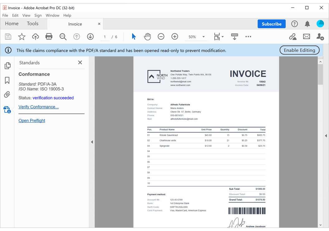 PDF Accessibility Check - DevExpress Reporting