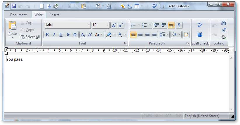 Editor Interface