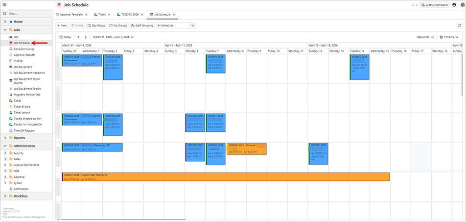 Job Scheduler View, DevExpress Case Study
