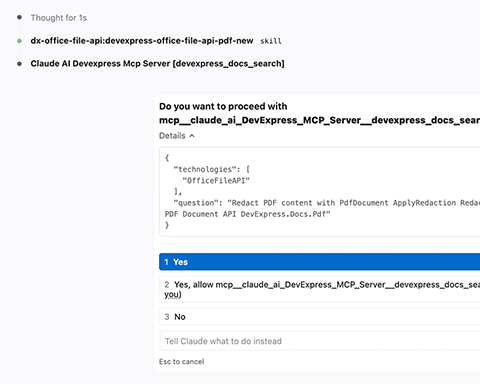 DevExpress MCP Server