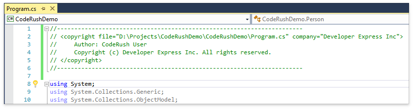 CodeRush - Code Cleanup | DevExpress
