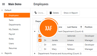 Blazor and XAF (App UI and Security API) | DevExpress
