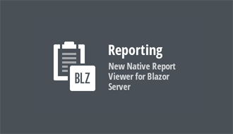 Native Blazor Report Viewer, DevExpress